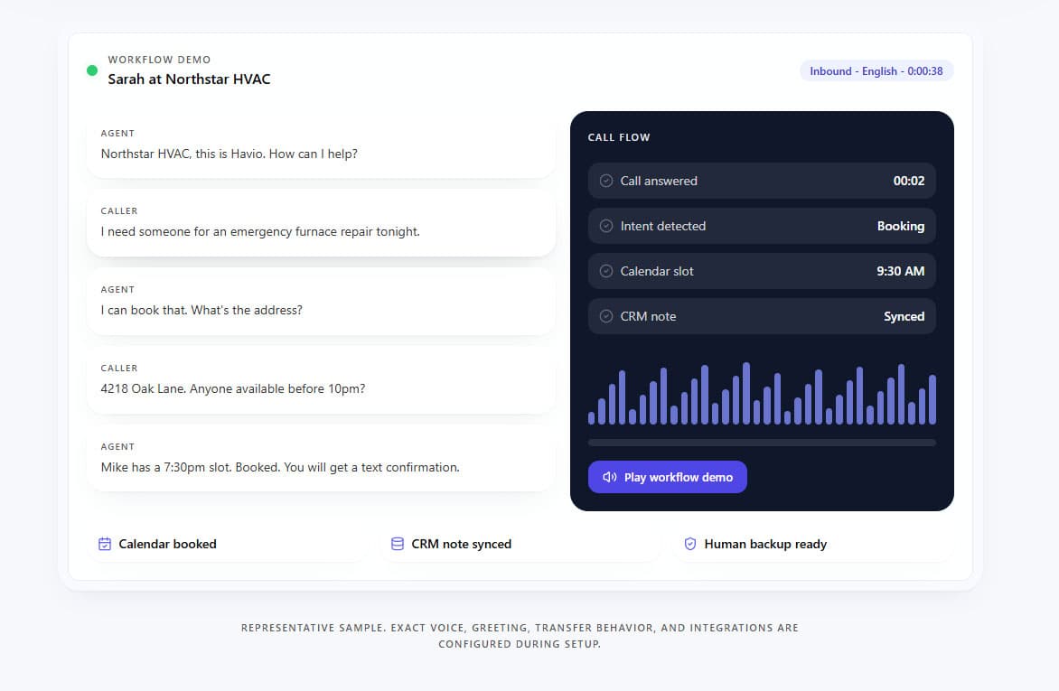 AI Appointment & Customer-Service Automation screenshot 2